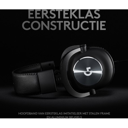 Logitech G Pro X Kablet Høretelefoner Sort